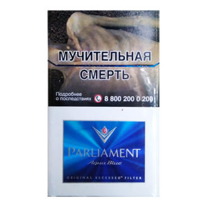 Сигареты PARLIAMENT Aqua Blue (Парламент Аква Блю)