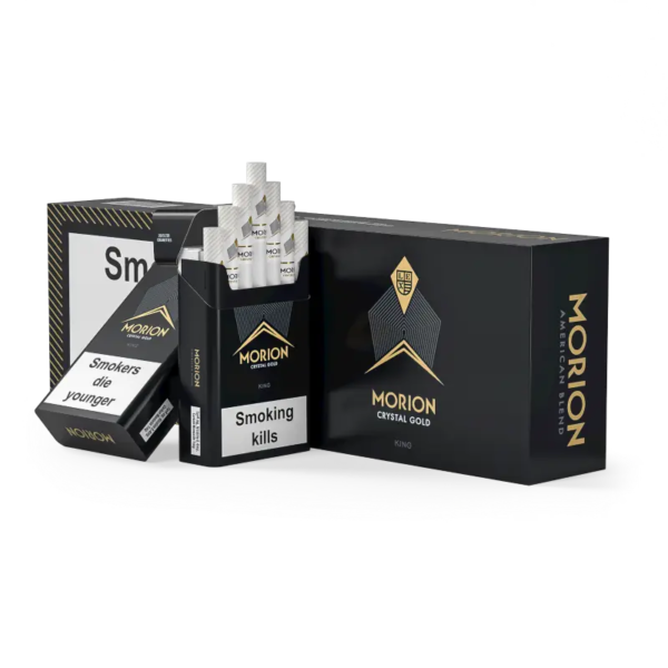 Morion Cristal Gold King Size