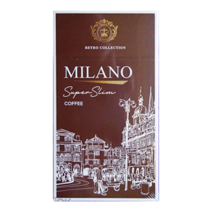Milano Retro Collection Superslims Coffee